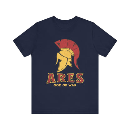 Navy / S Ares Greek God of War T-Shirt