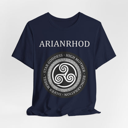 Navy / S Arianrhod Celtic Goddess T-Shirt