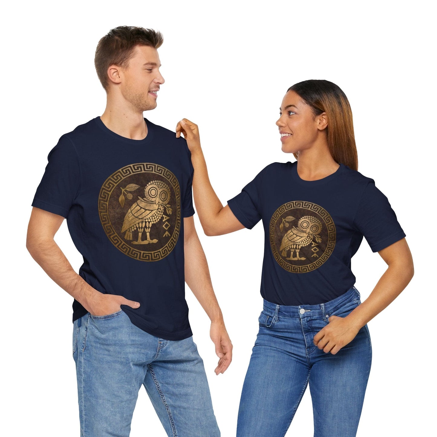 Navy / S Athenian Owl T-Shirt