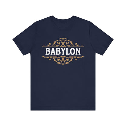 Navy / S Babylon - Mesopotamian History T-Shirt