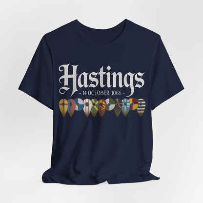 Navy / S Battle of Hastings 1066 Shield Wall T-Shirt