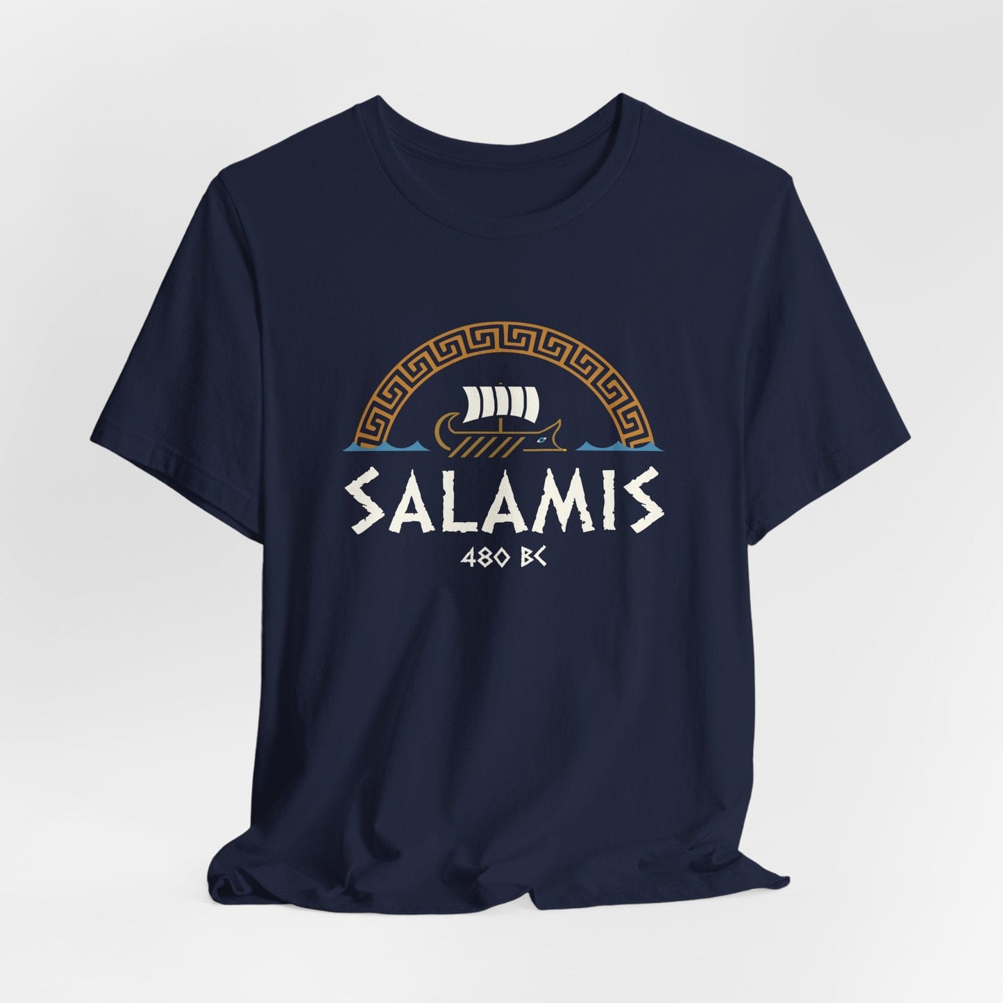 Navy / S Battle of Salamis 480 BC T-Shirt
