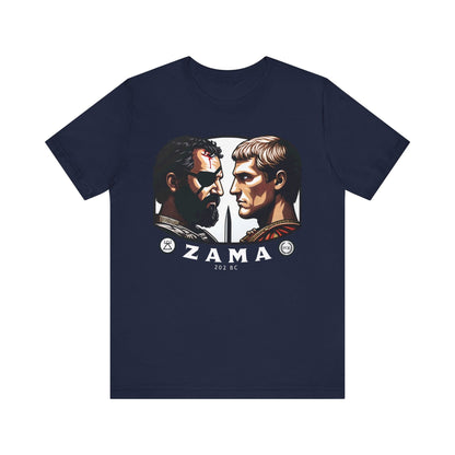 Navy / S Battle of Zama - Hannibal vs Scipio T-Shirt