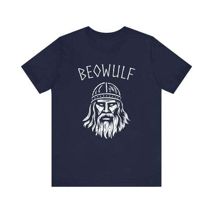 Navy / S Beowulf - Warrior of the Geats - Epic of Beowulf T-shirt