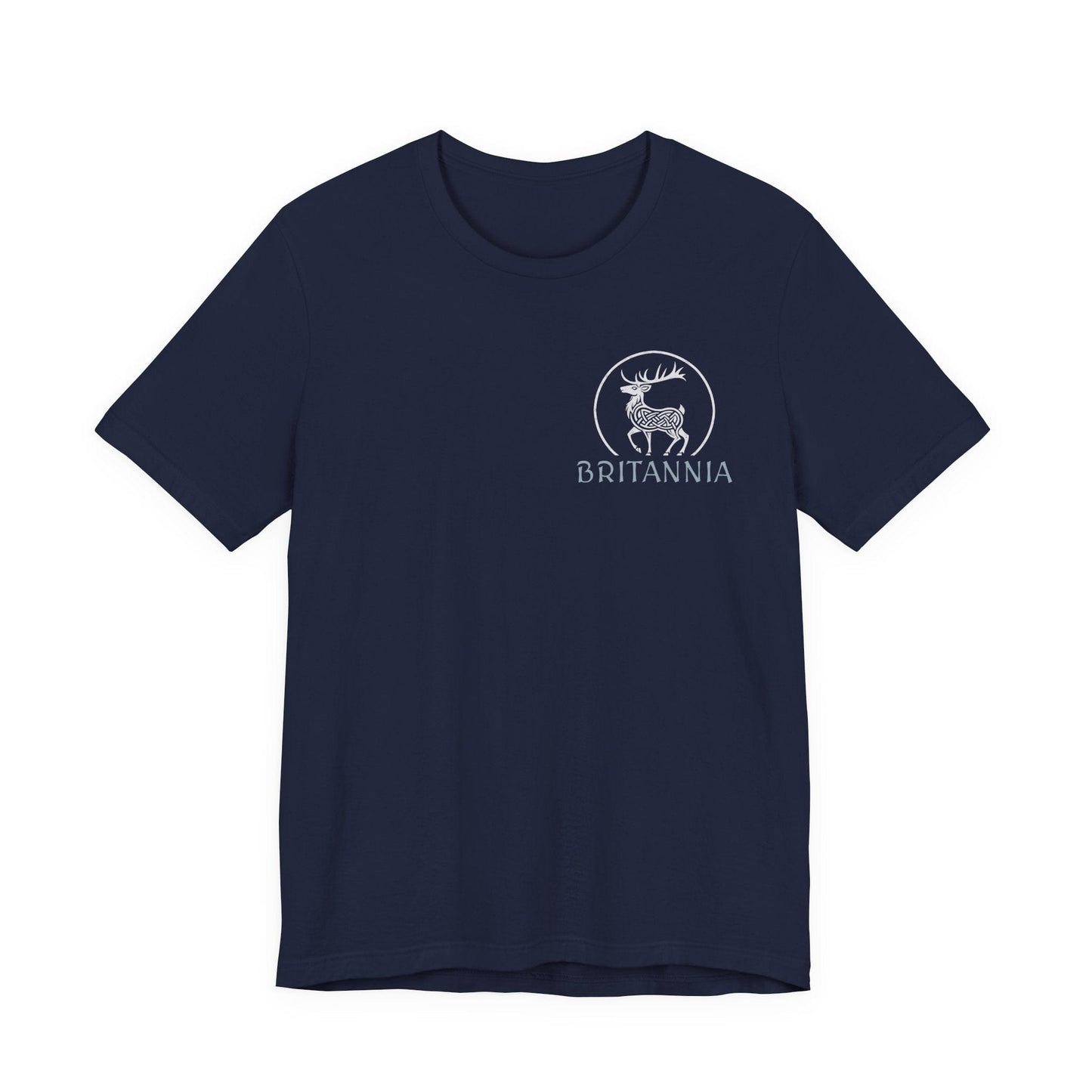 Navy / S Britannia Ancient Tribes Double Sided T-Shirt