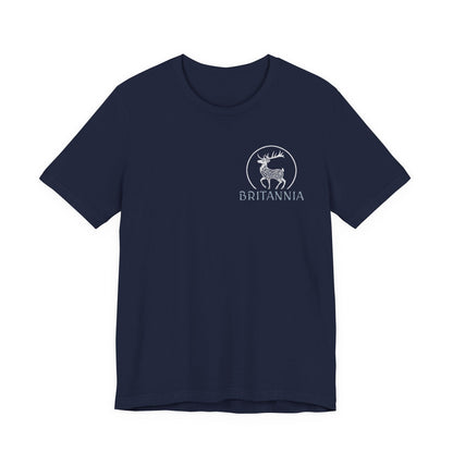 Navy / S Britannia Ancient Tribes Double Sided T-Shirt