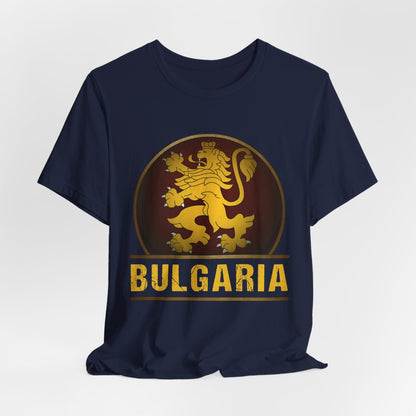 Navy / S Bulgaria Lion Rampant T-Shirt