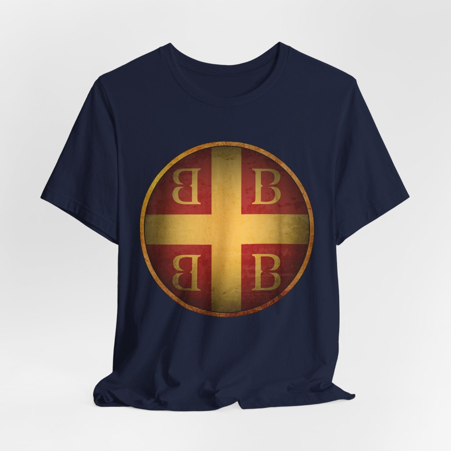Navy / S Byzantium Heraldry - Byzantine Empire T-Shirt