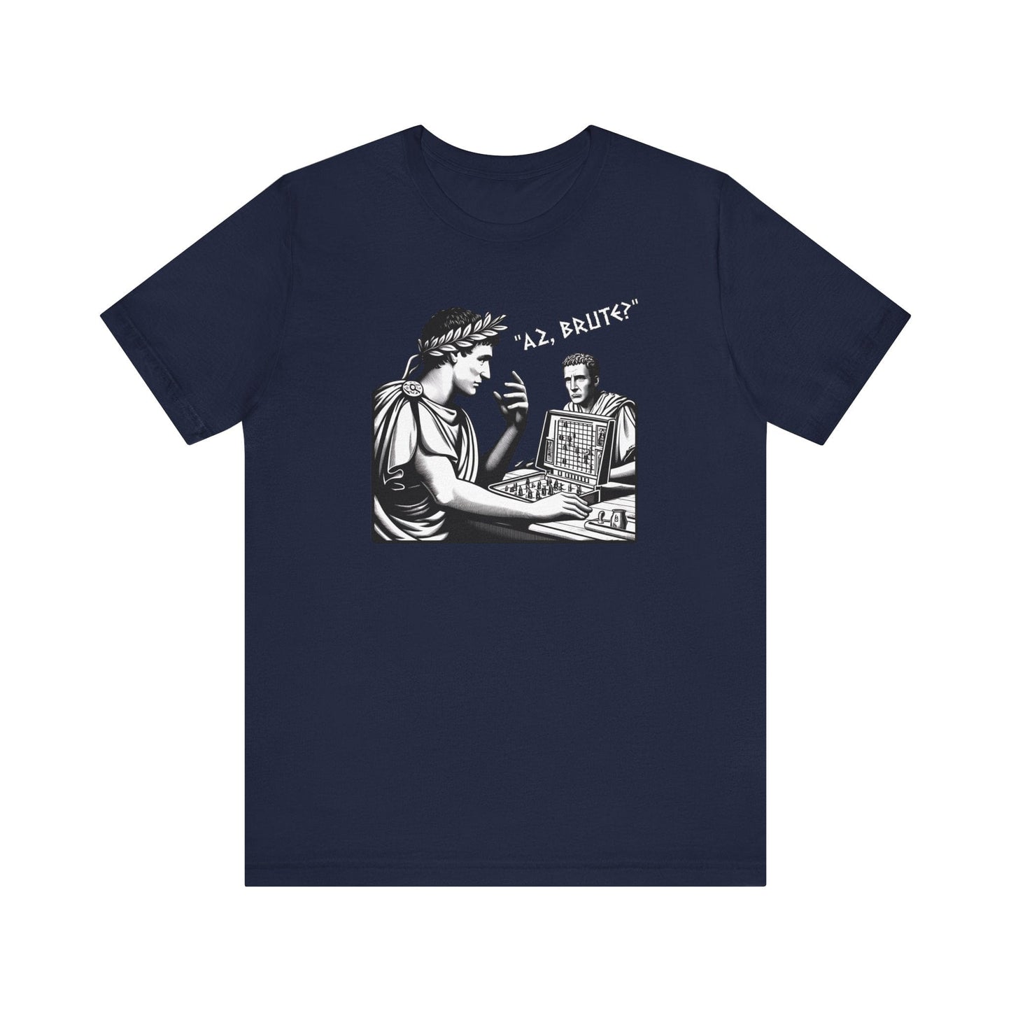 Navy / S Caesar and Brutus Battleship - Et tu, Brute? Pun T-Shirt