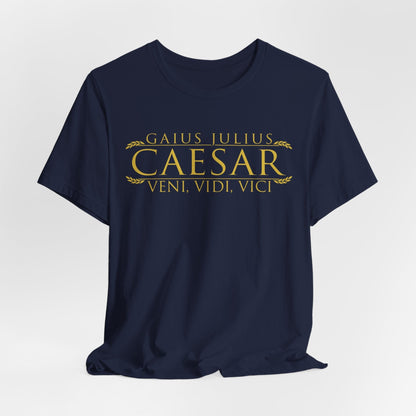 Navy / S Caesar Veni Vidi Vici T-Shirt