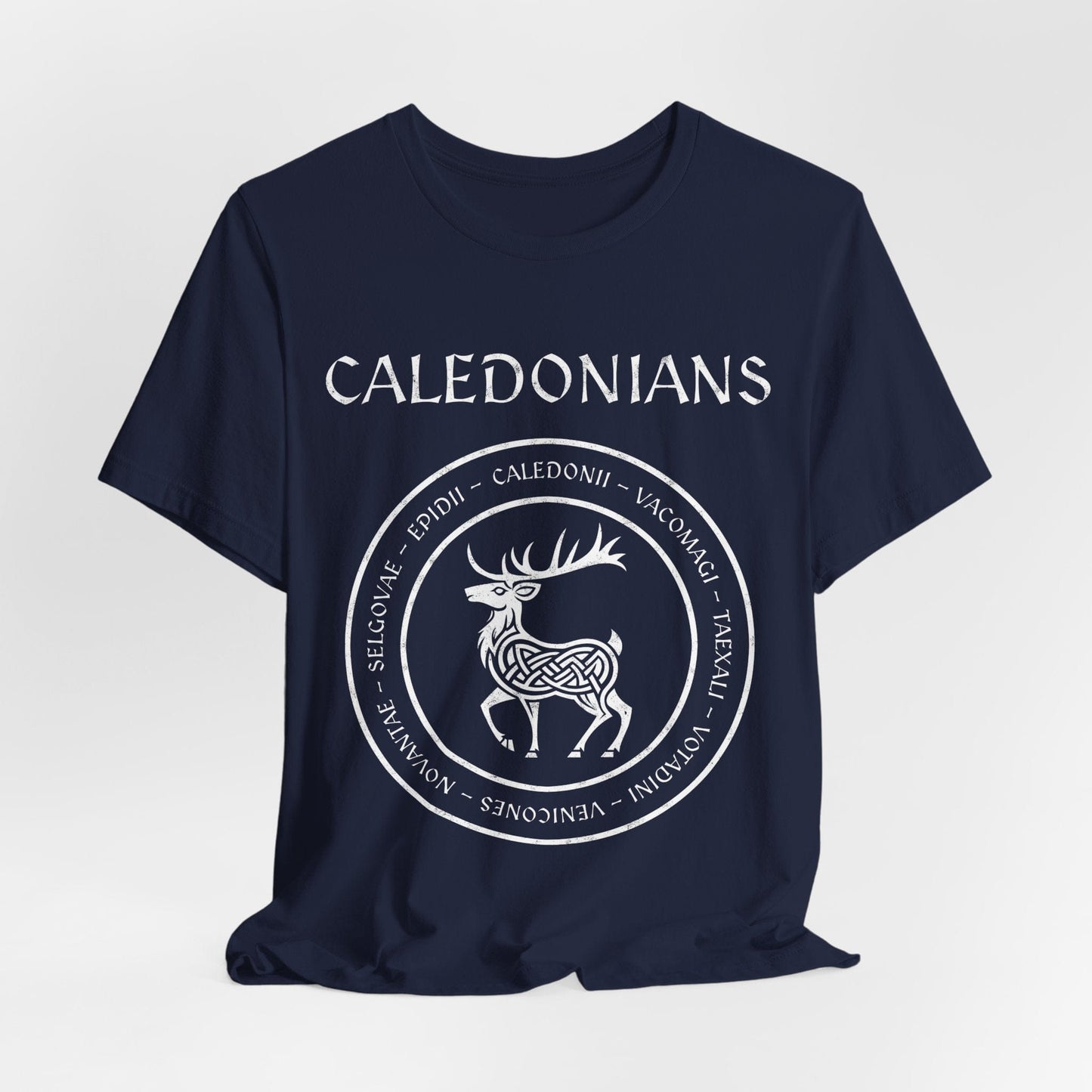 Navy / S Caledonians Tribes of Ancient Scotland T-Shirt