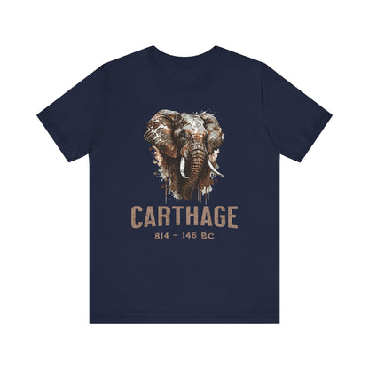 Navy / S Carthage War Elephant T-Shirt