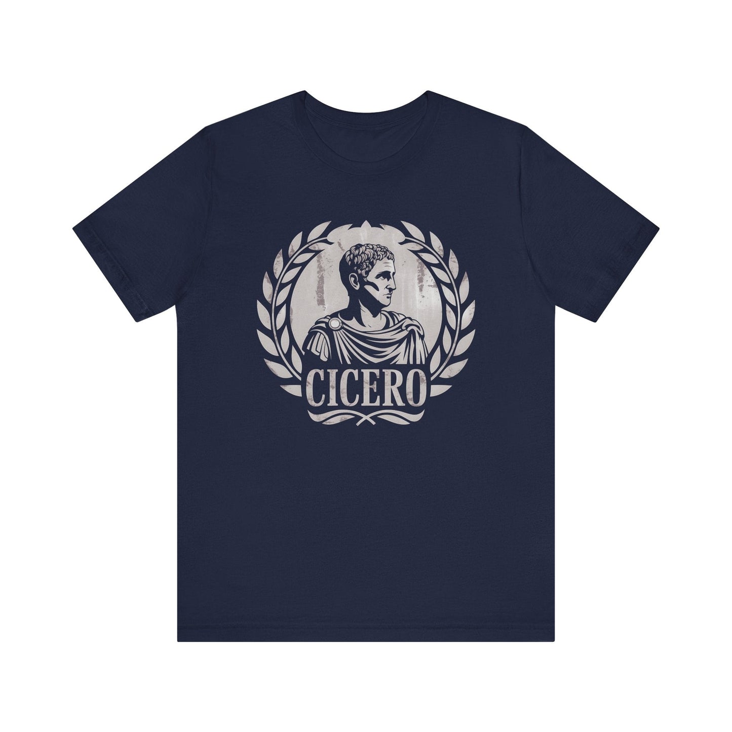 Navy / S Cicero - Ancient Roman History - Marcus Tullius Cicero T-shirt