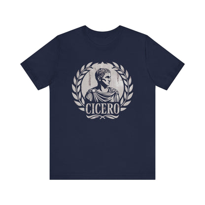 Navy / S Cicero - Ancient Roman History - Marcus Tullius Cicero T-shirt