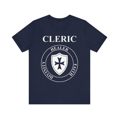 Navy / S Cleric Holy Warrior T-Shirt