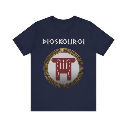 Navy / S Dioskouroi Castor and Pollux Dokana T-Shirt