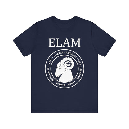 Navy / S Elam - Ancient Elamite Gods T-Shirt