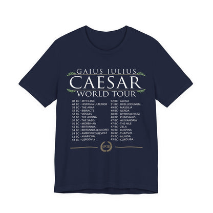 Navy / S Gaius Julius Caesar World Tour T-Shirt