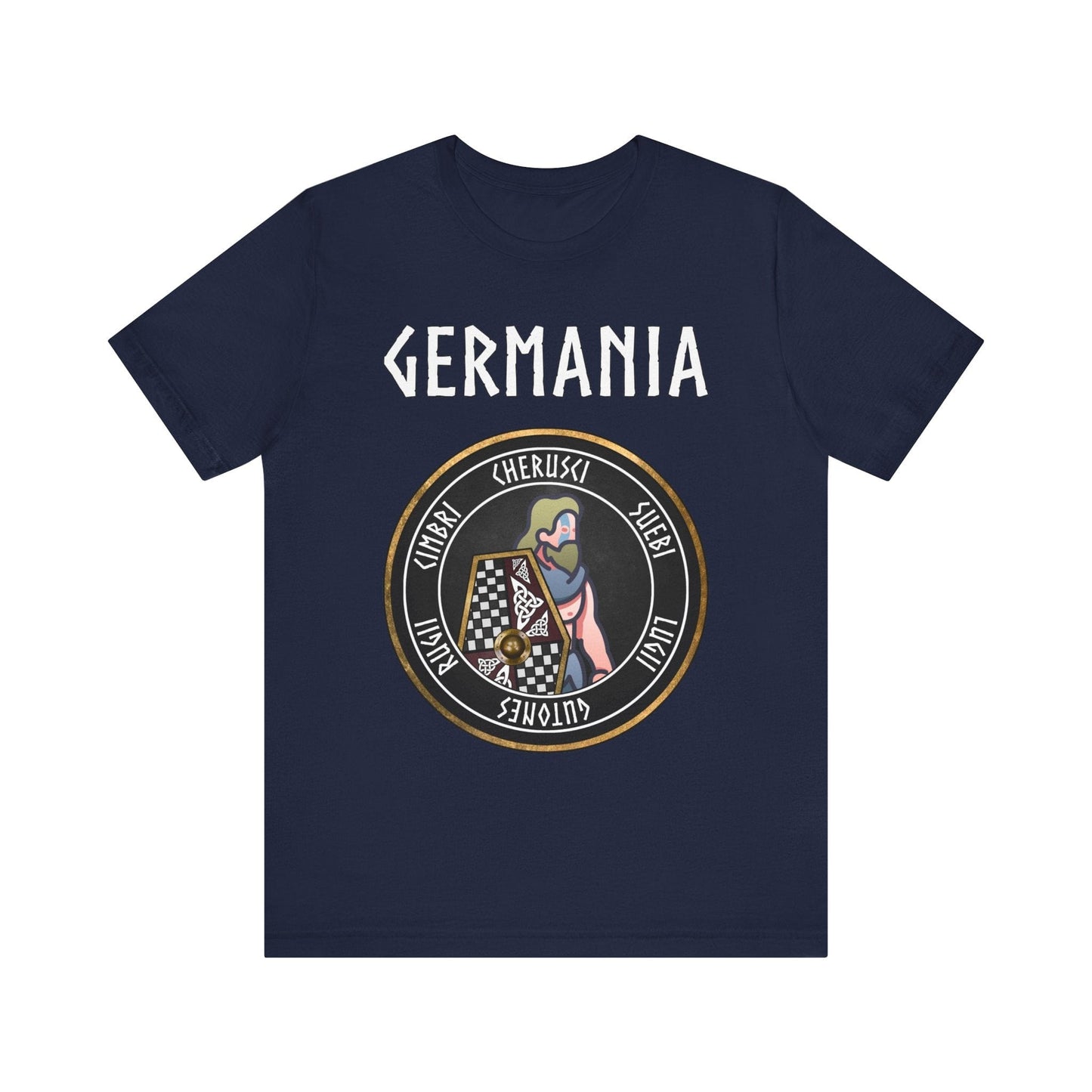 Navy / S Germania Tribes Berserker T-Shirt