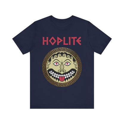 Navy / S Greek Hoplite Gorgon Shield T-Shirt