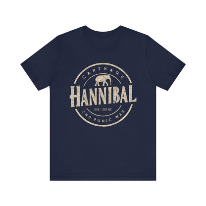 Navy / S Hannibal Barca - Ancient Carthage - 2nd Punic War T-Shirt