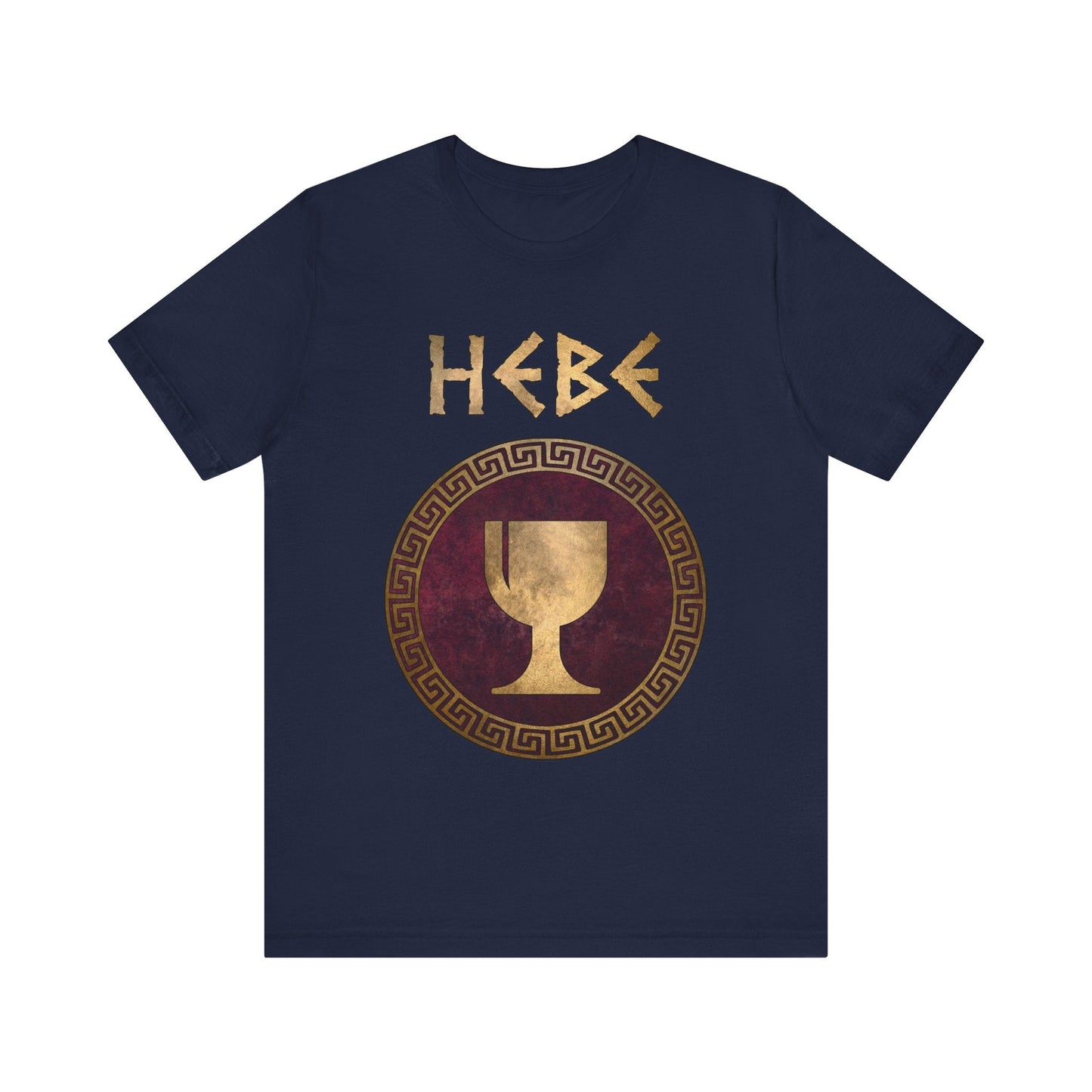 Navy / S Hebe Greek Goddess T-Shirt