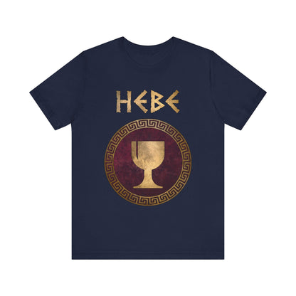 Navy / S Hebe Greek Goddess T-Shirt