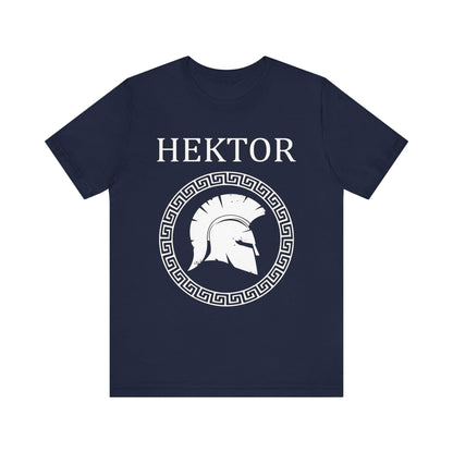 Navy / S Hektor of Troy - Hero of the Trojan War T-Shirt