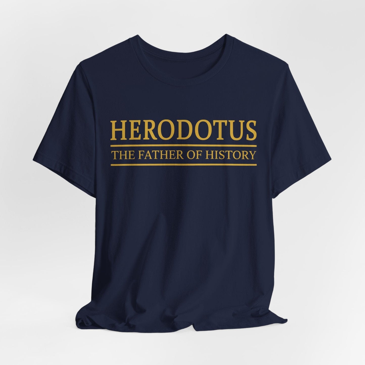 Navy / S Herodotus Father of History T-Shirt