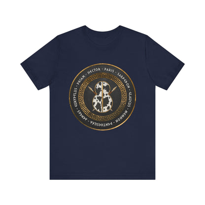Navy / S Heroes of Troy - Trojan War T-shirt