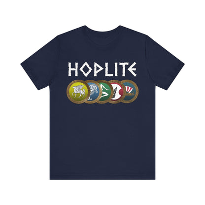 Navy / S Hoplite Phalanx Shields T-Shirt