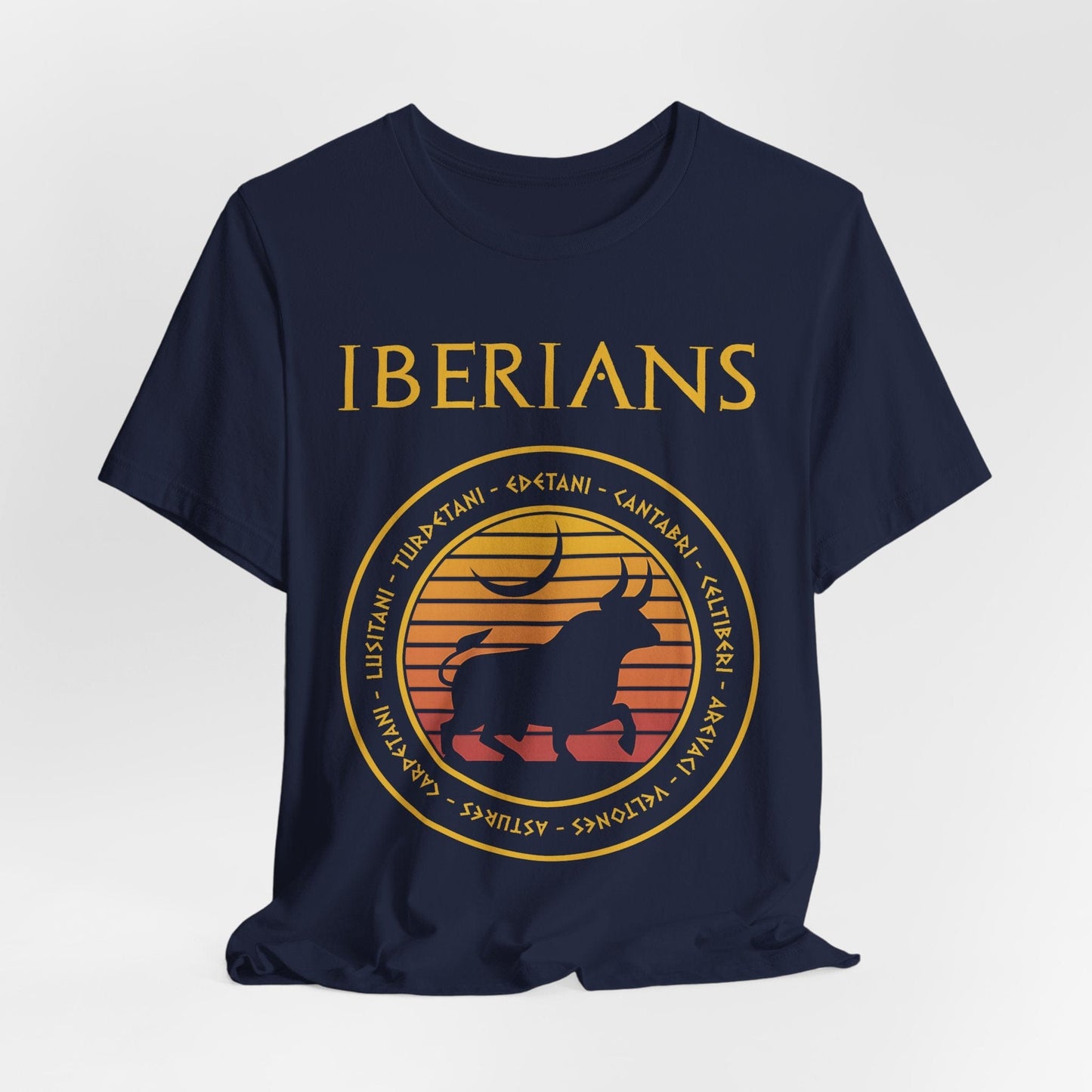 Navy / S Iberians - Ancient Iberia Tribes T-Shirt