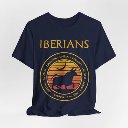 Navy / S Iberians - Ancient Iberia Tribes T-Shirt