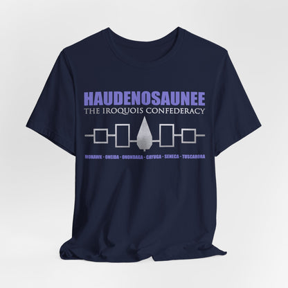 Navy / S Iroquois Confederacy - Haudenosaunee T-Shirt