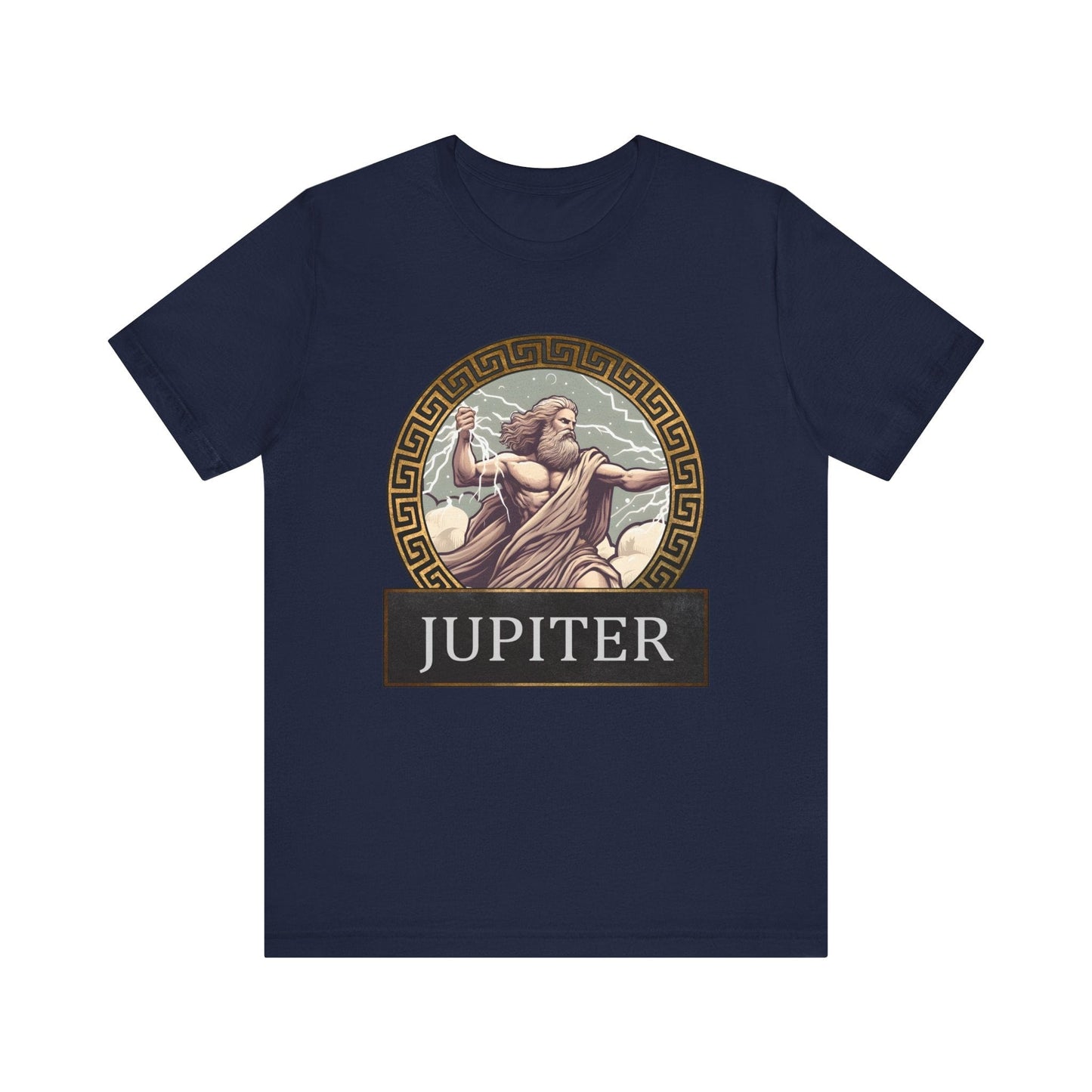 Navy / S Jupiter Roman God T-Shirt