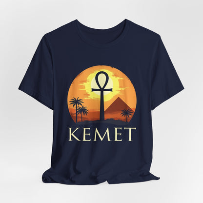 Navy / S Kemet Ancient Egypt T-Shirt
