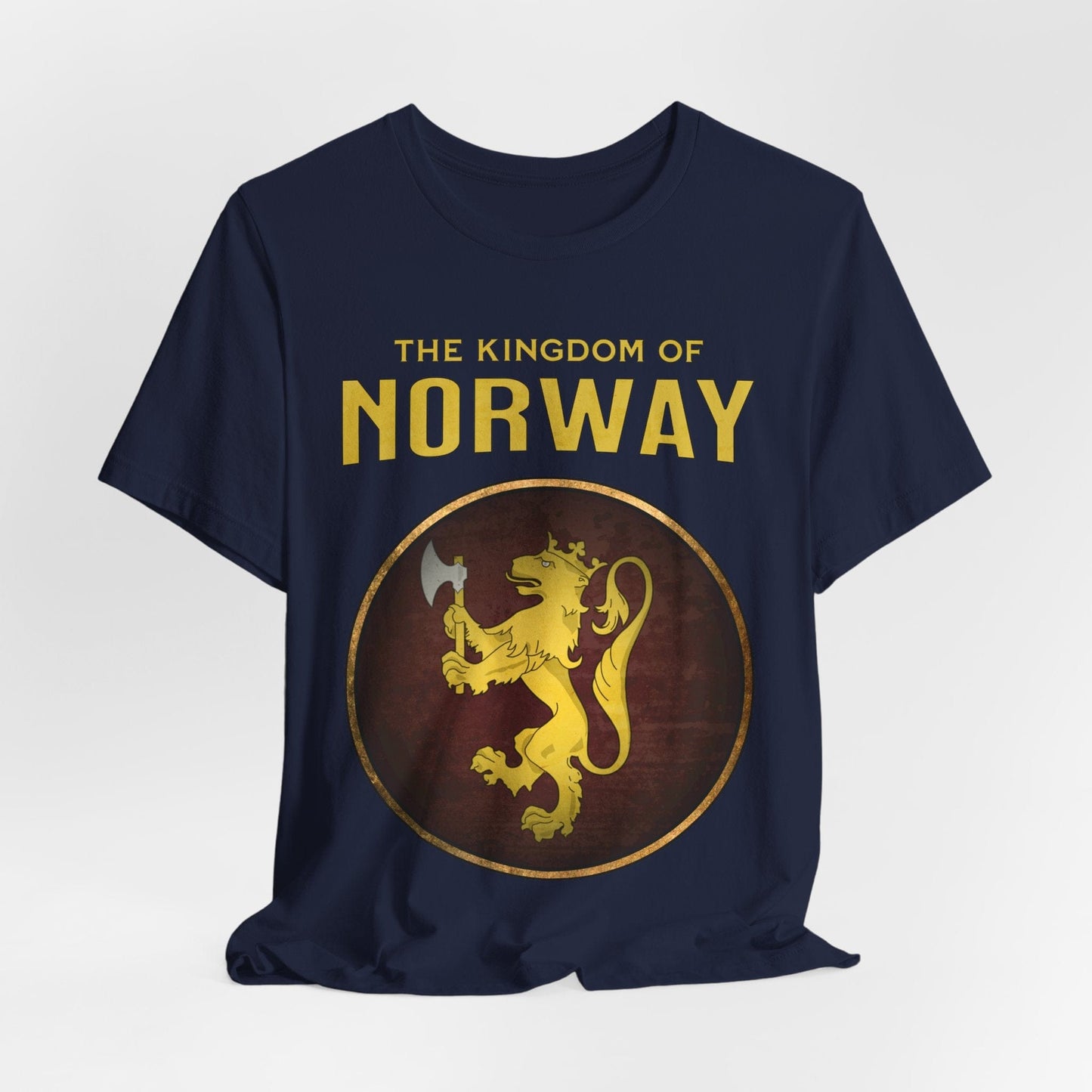 Navy / S Kingdom of Norway Heraldry T-Shirt