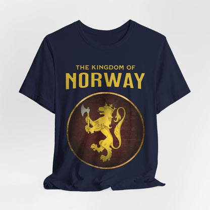 Navy / S Kingdom of Norway Heraldry T-Shirt