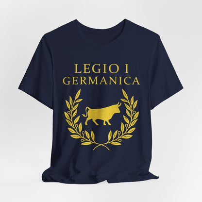 Navy / S Legio I Germanica - Roman Legion T-Shirt