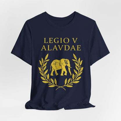 Navy / S Legio V Alaudae - Roman Legion T-Shirt