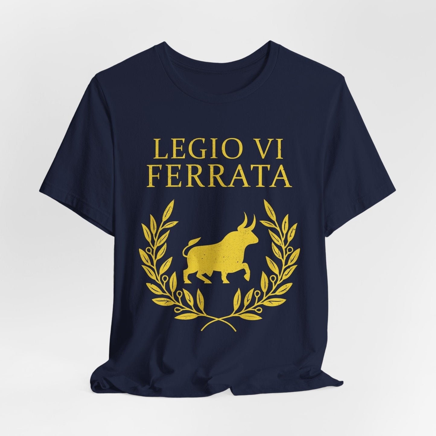 Navy / S Legio VI Ferrata - The Ironclads - Roman Legion T-Shirt