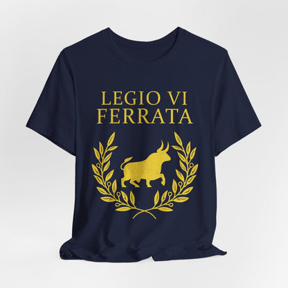 Navy / S Legio VI Ferrata - The Ironclads - Roman Legion T-Shirt