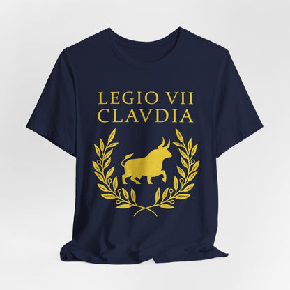 Navy / S Legio VII Claudia - Roman Legion T-Shirt