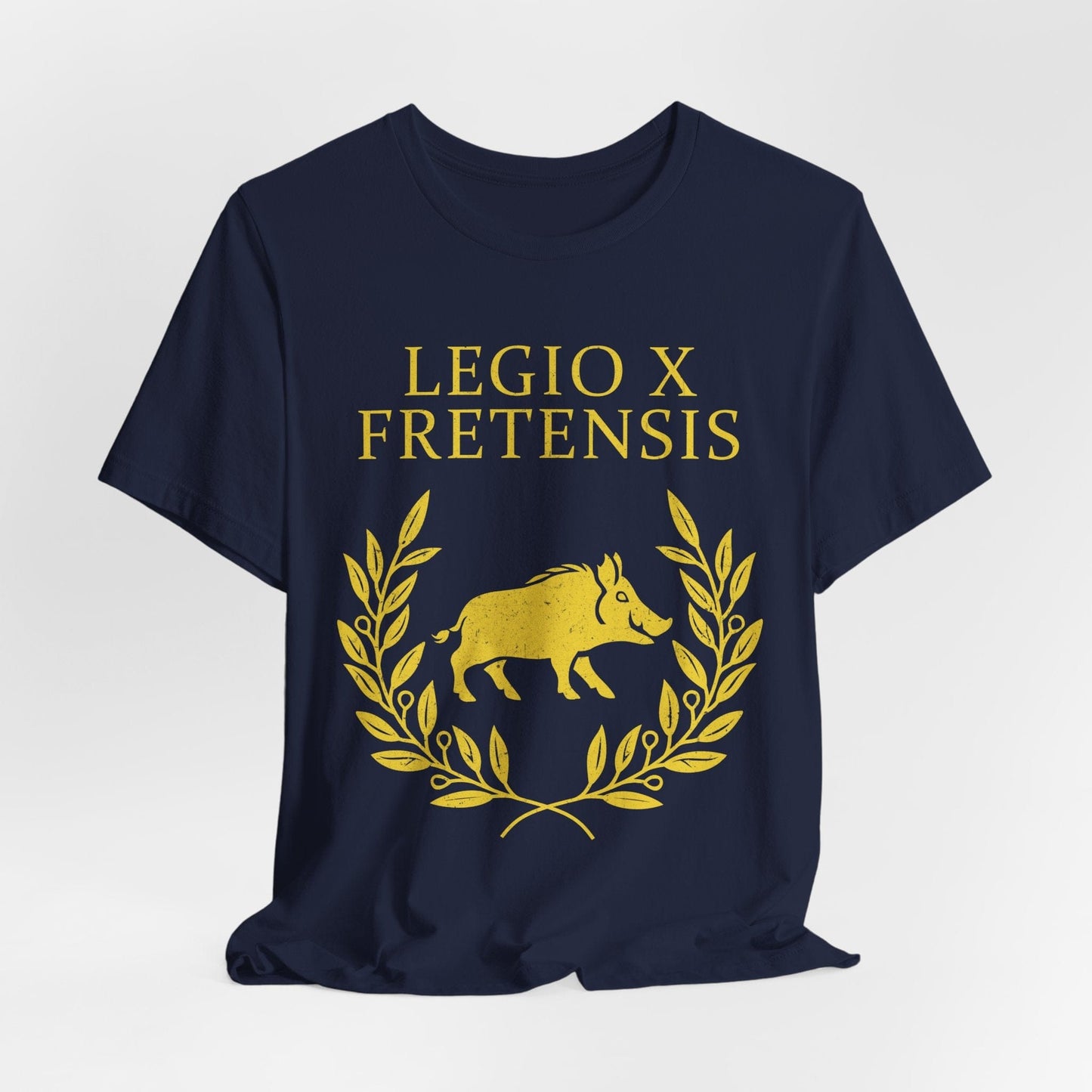 Navy / S Legio X Fretensis - Roman Legion T-Shirt