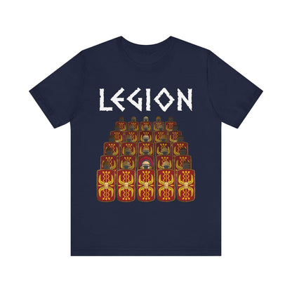 Navy / S Legions Marching - Roman Army T-Shirt