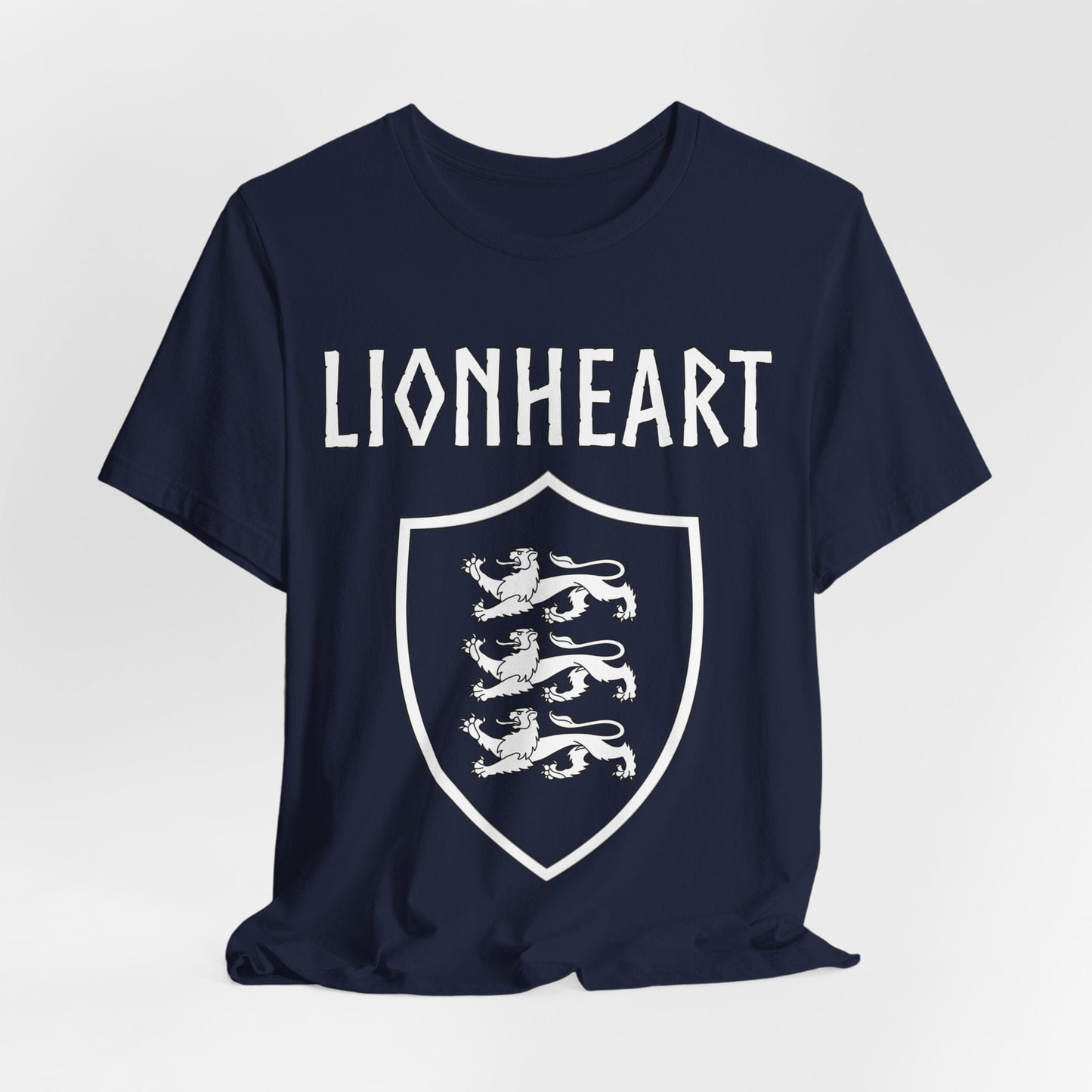 Navy / S Lionheart Royal Heraldry T-Shirt