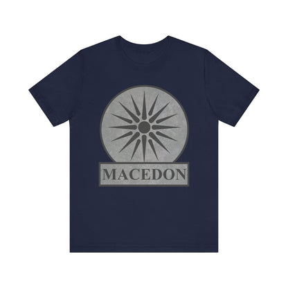 Navy / S Macedon Symbol of Ancient Macedonia T-Shirt