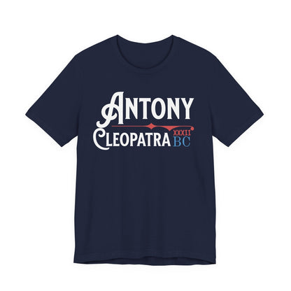 Navy / S Marc Antony + Cleopatra 32 BC Campaign T-Shirt