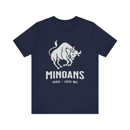 Navy / S Minoans - Ancient Crete - Bronze Age Civilization - Minoan T-shirt