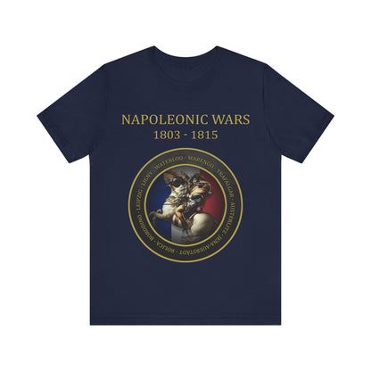 Navy / S Napoleonic Wars - Battles of Napoleon Bonaparte T-Shirt